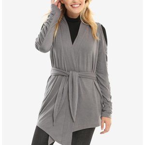 Her Universe Star Wars: The Last Jedi Rey Grey Cold Shoulder Cardigan